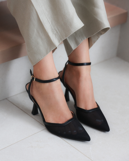 272AR Zapatilla Sintético Malla Negro