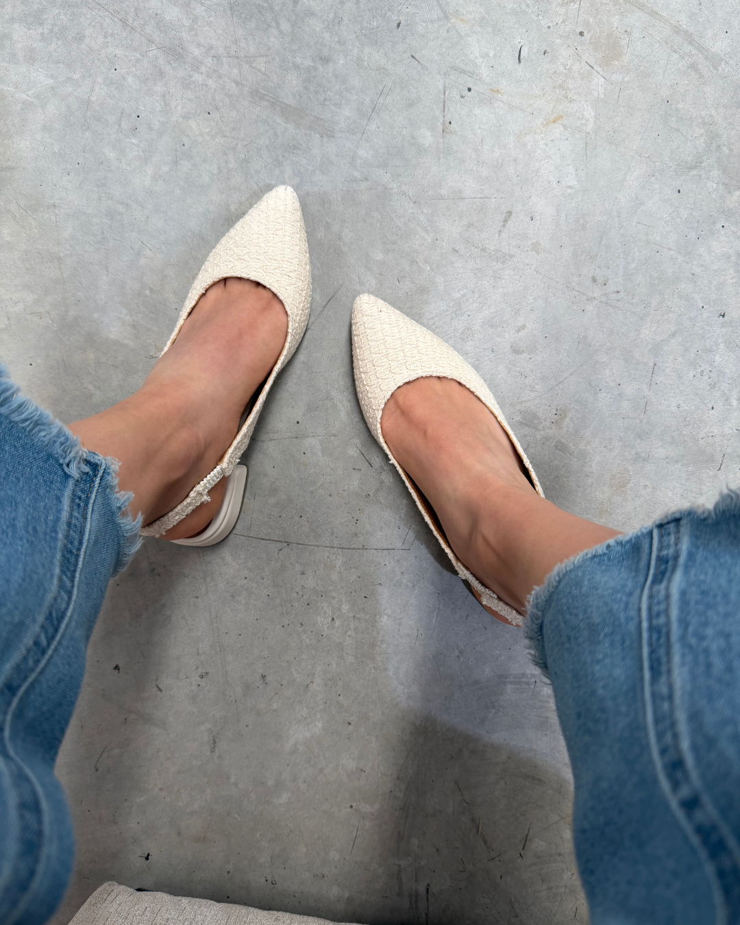 2501R zapatilla Textil Beige