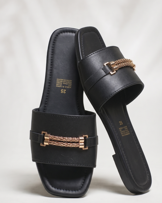 345IV Sandalia Sintético Nairobi negro