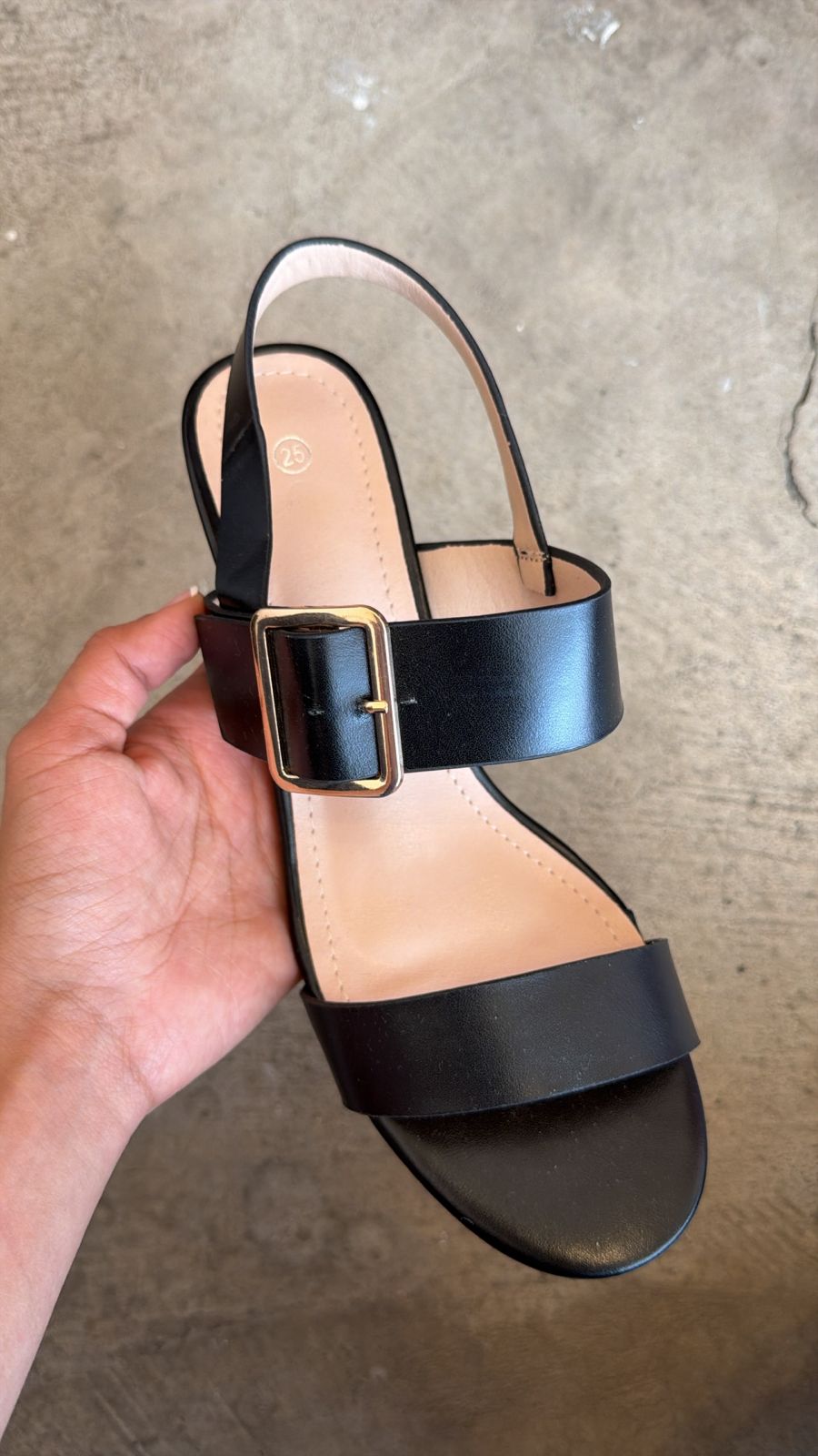 530A Zapatilla Sintético Negro