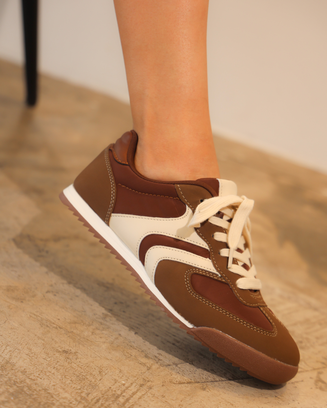 149I Buck Café/Sintético Beige