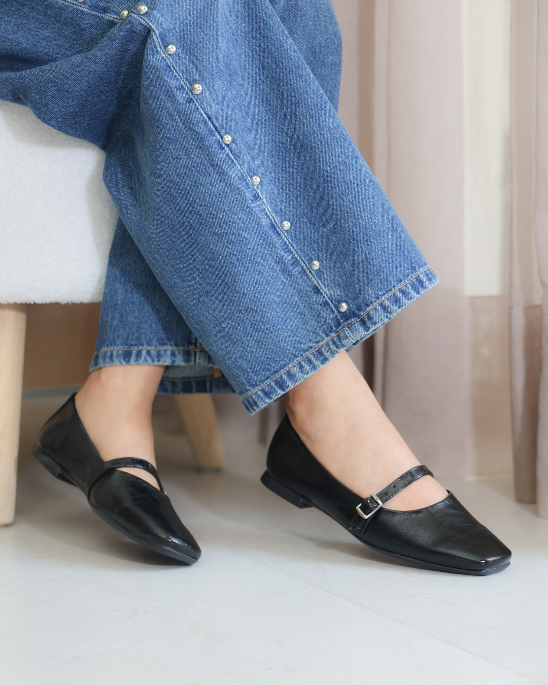 711RR Casual Sintético Gamora Negro