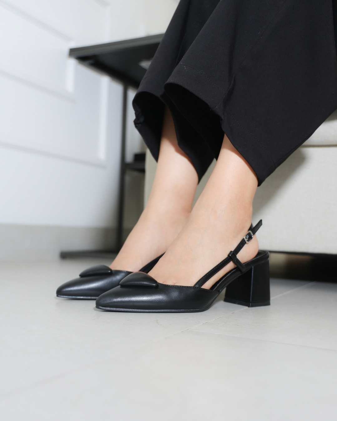 315AR Zapatilla Sintético Negro