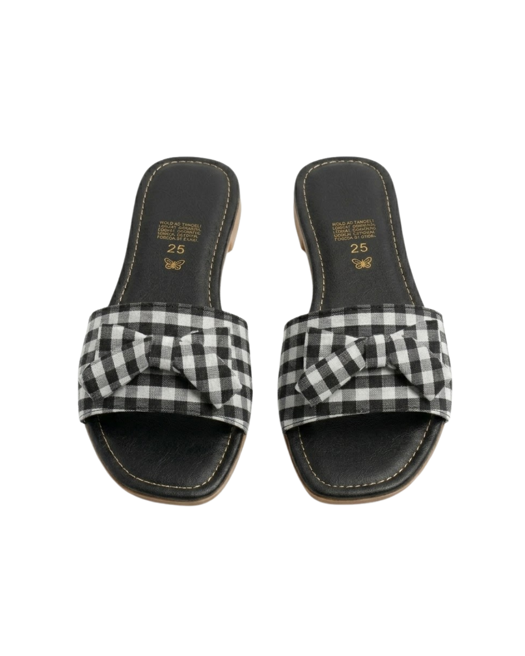 550R Sandalia Textil Lona Negro/Blanco