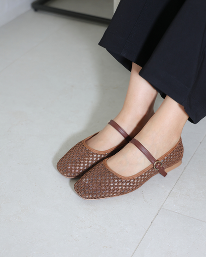 4090R Casual Textil Malla Mayela Camel