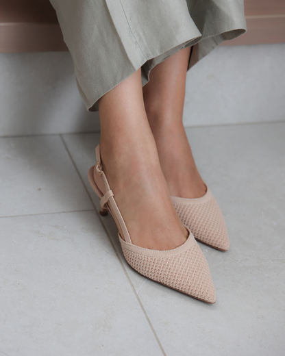 273AR Zapatilla Textil Nude