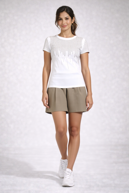 20852 Playera Básica Blanco
