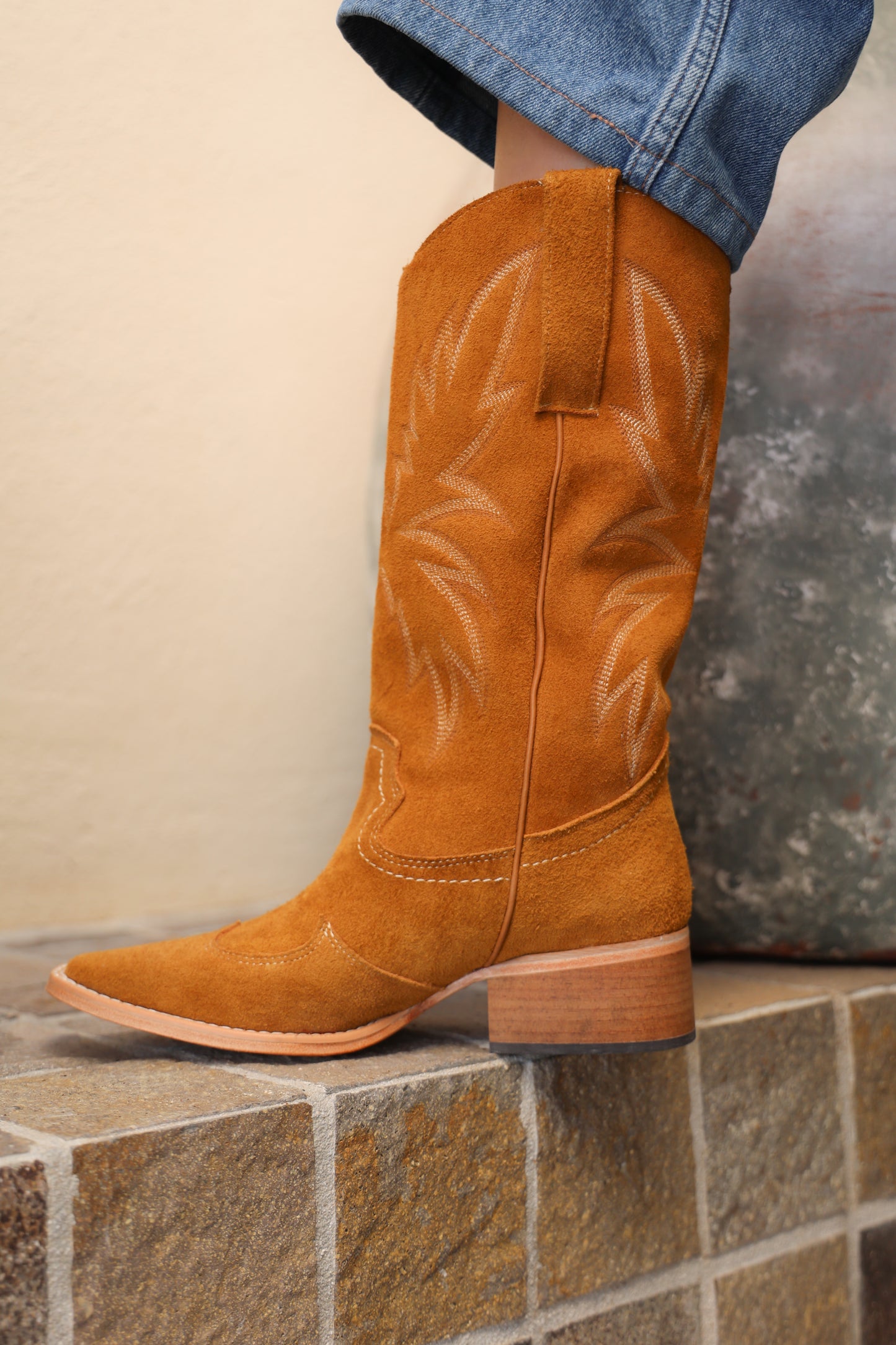 Arizona Bota en Piel color camel