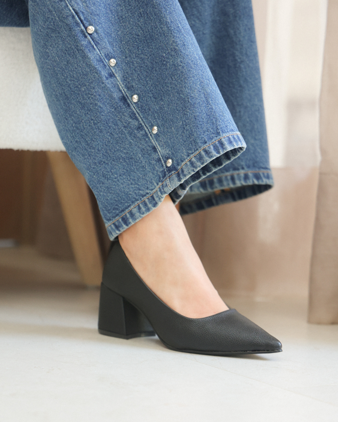 850R Zapatilla Sintético Floter Negro