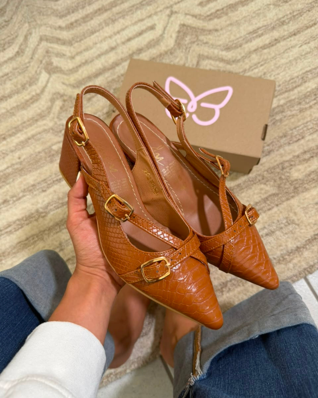 851R Zapatilla Sintético Croxa Camel