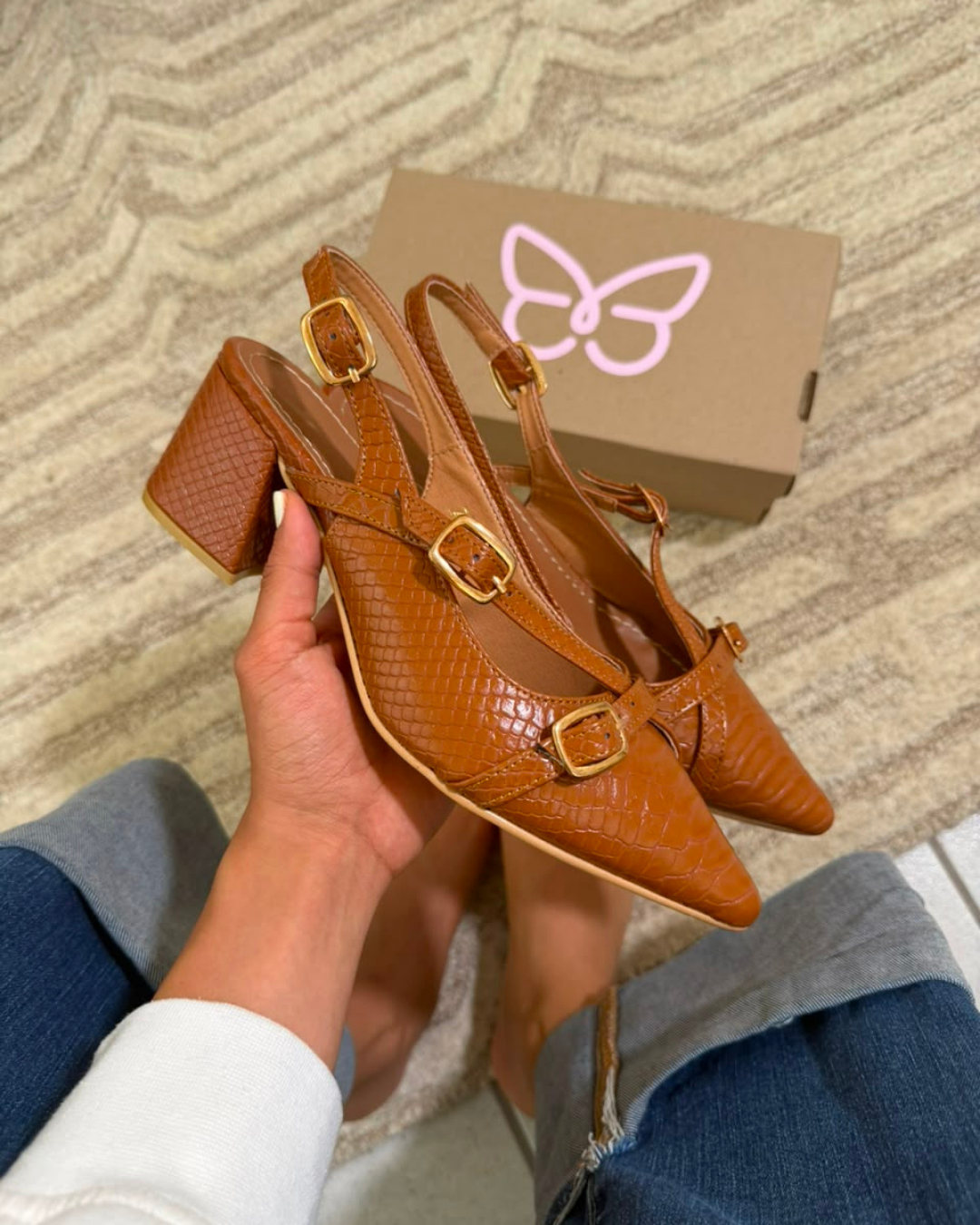 851R Zapatilla Sintético Croxa Camel