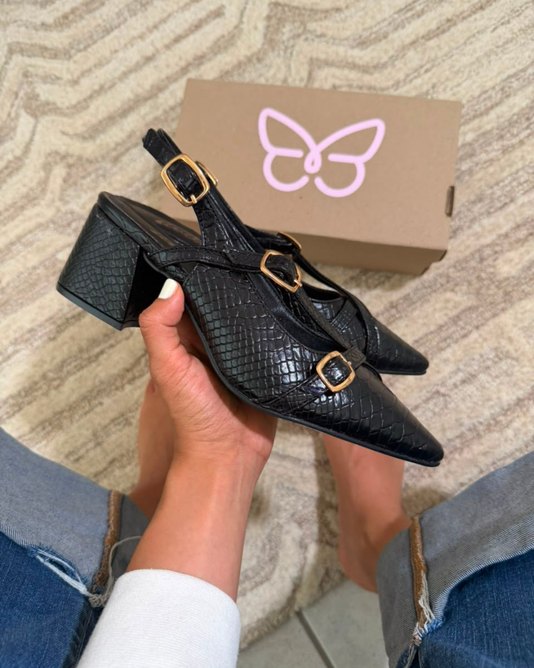 851R Zapatilla Sintético Croxa Negro