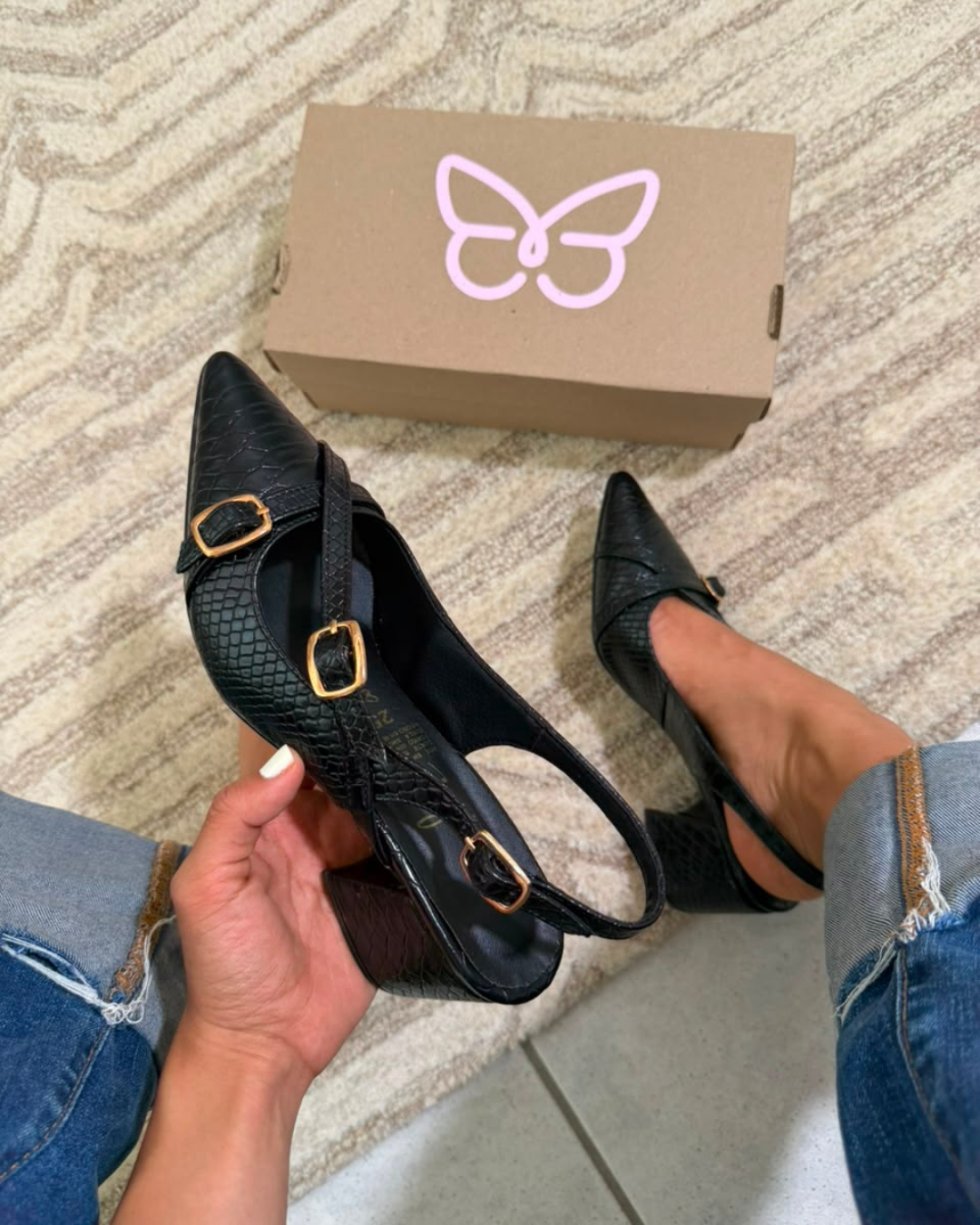 851R Zapatilla Sintético Croxa Negro