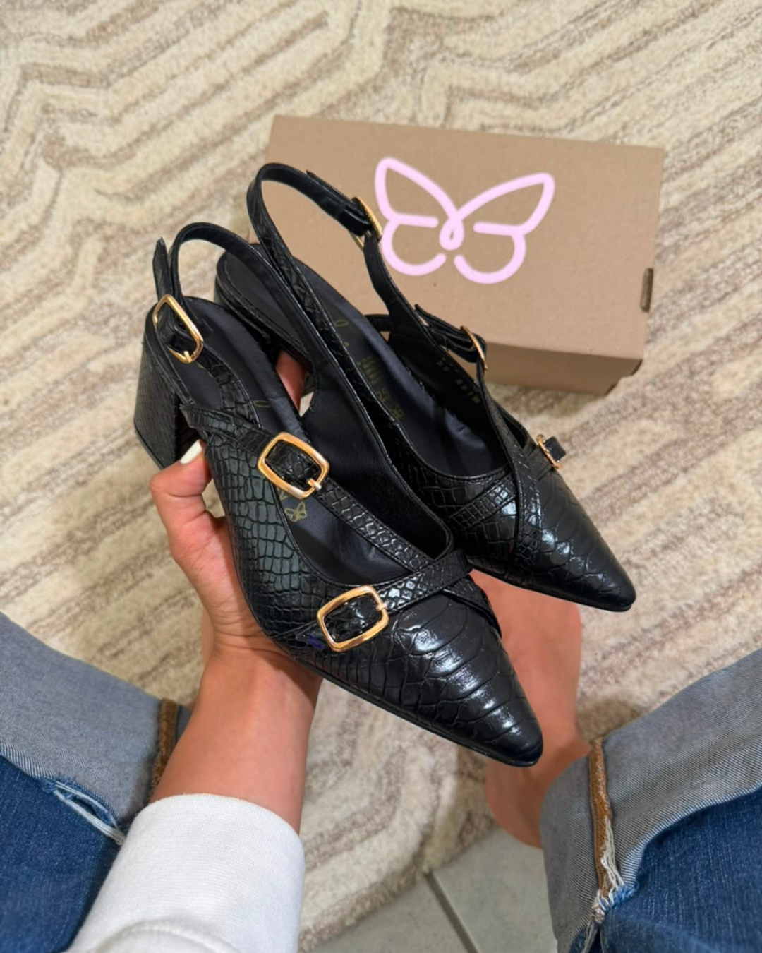 851R Zapatilla Sintético Croxa Negro