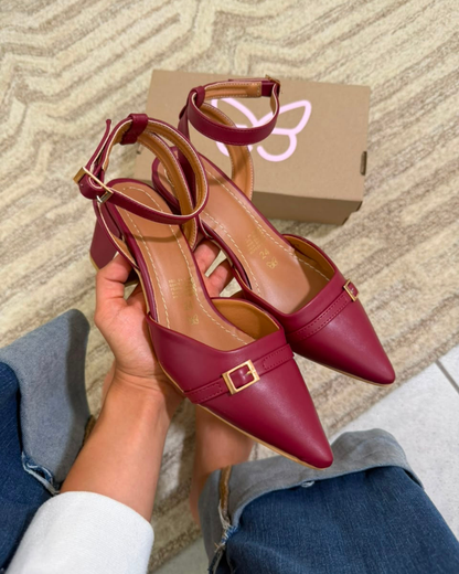 859R Zapatilla Sintético Santorini Vino