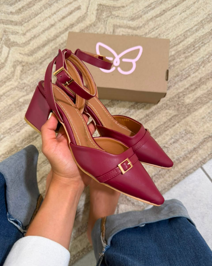 859R Zapatilla Sintético Santorini Vino
