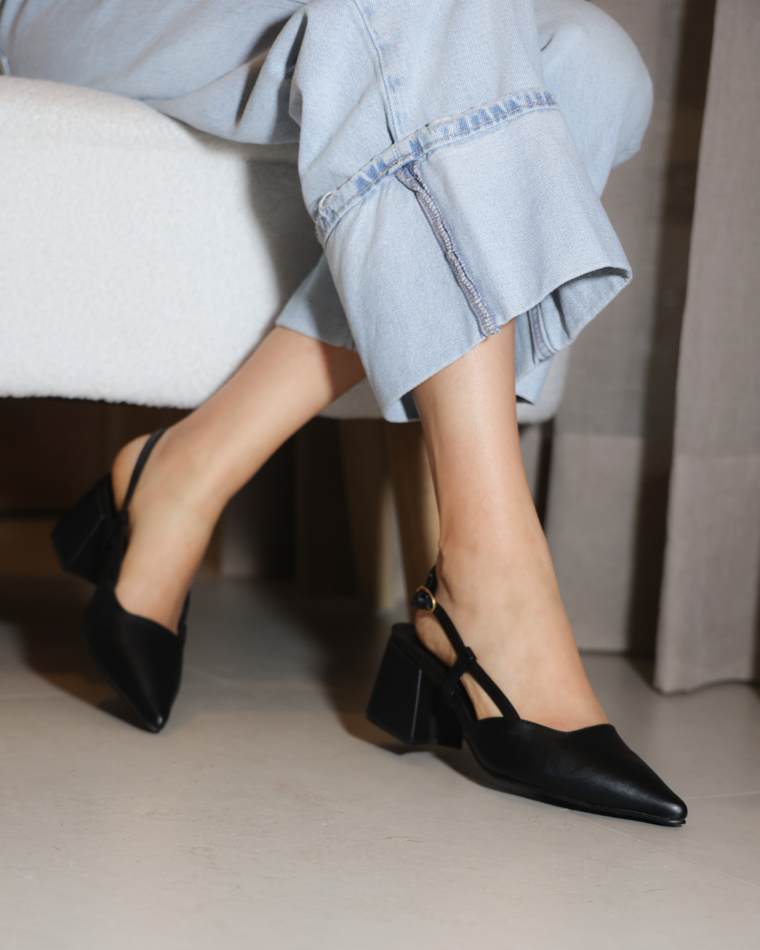 860R Zapatilla Sintético Santorini Negro