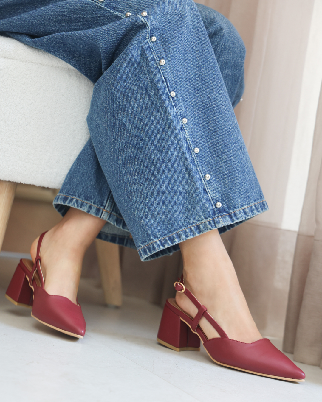 860R Zapatilla Sintético Santorini Vino