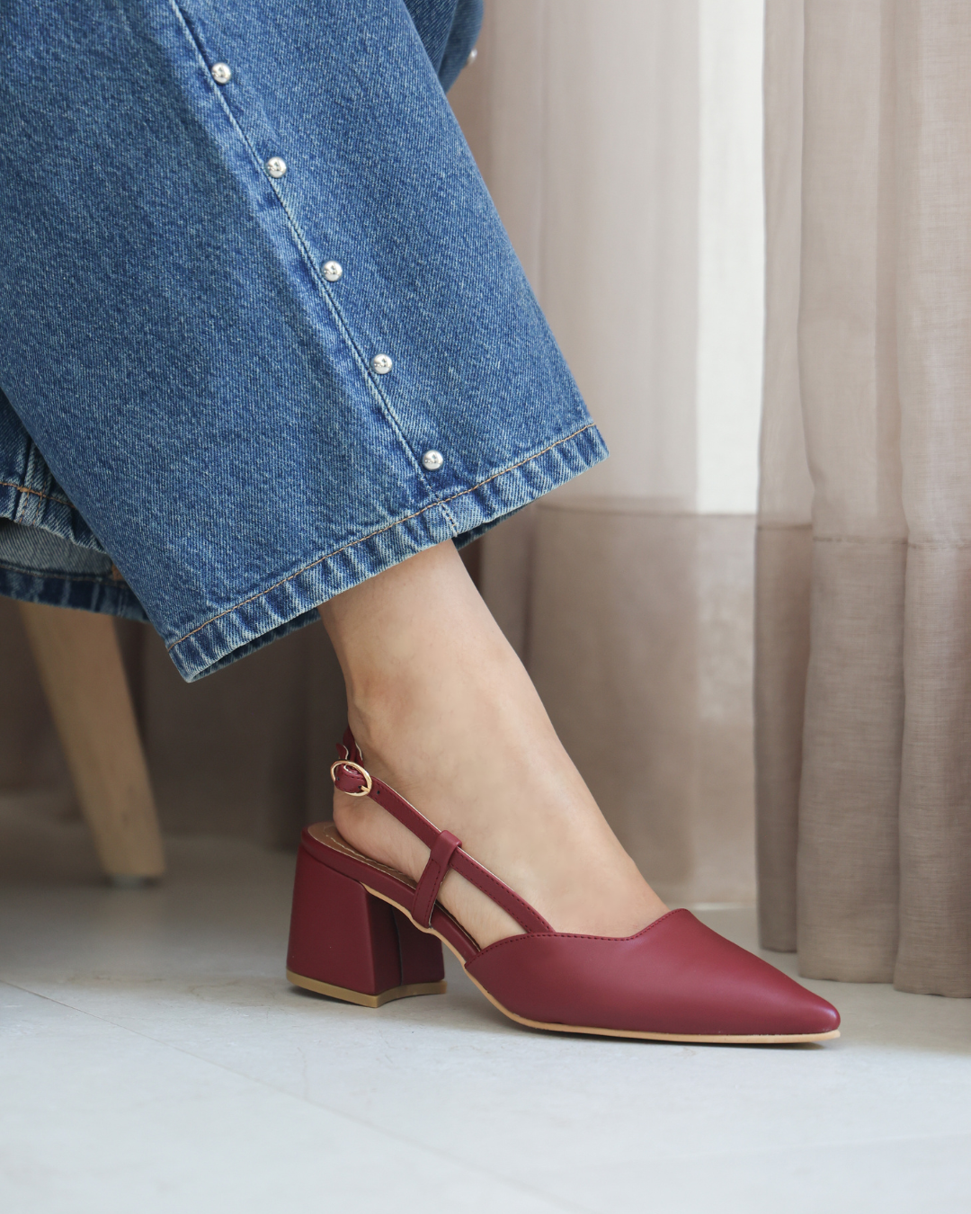 860R Zapatilla Sintético Santorini Vino