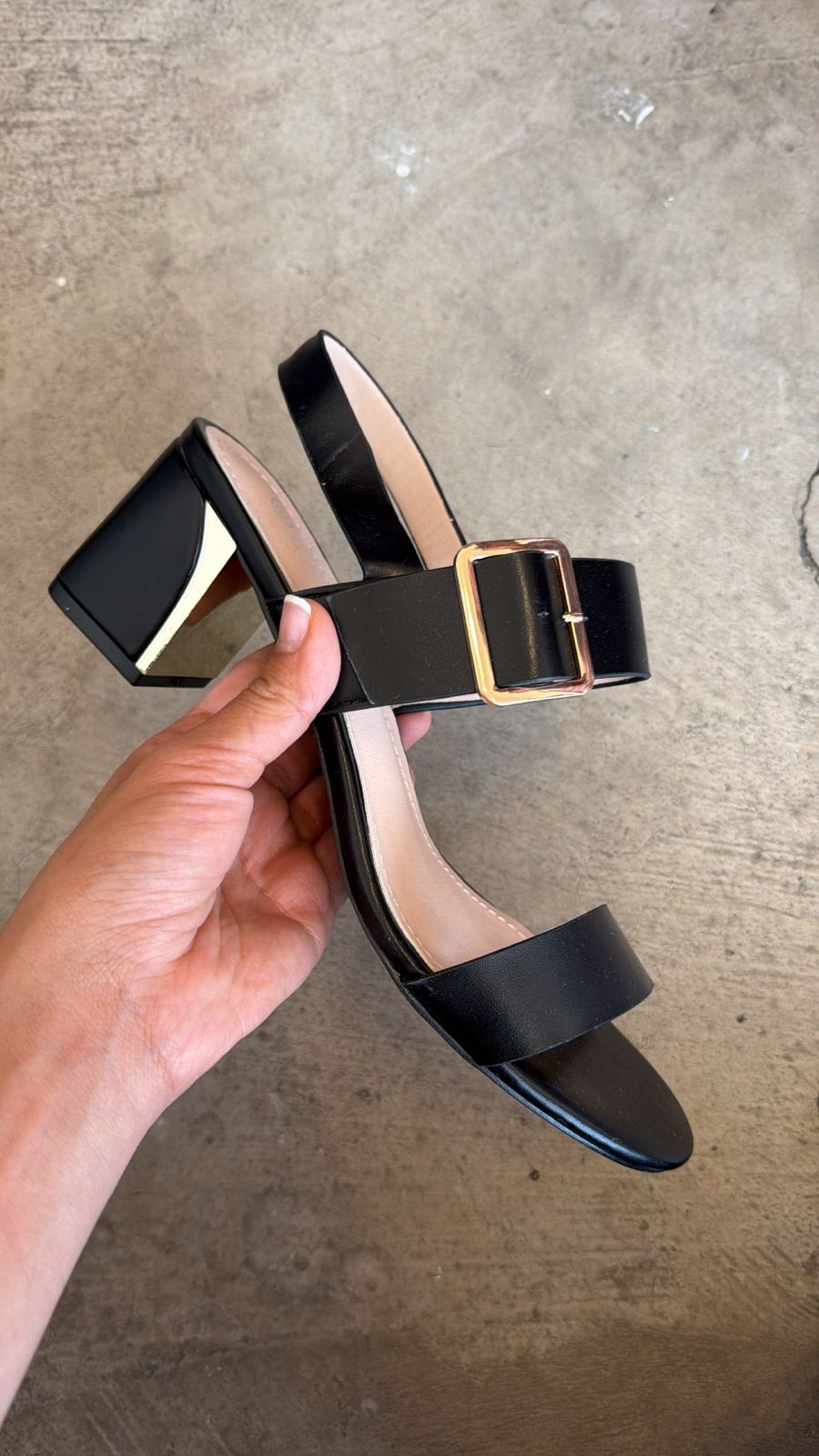 530A Zapatilla Sintético Negro