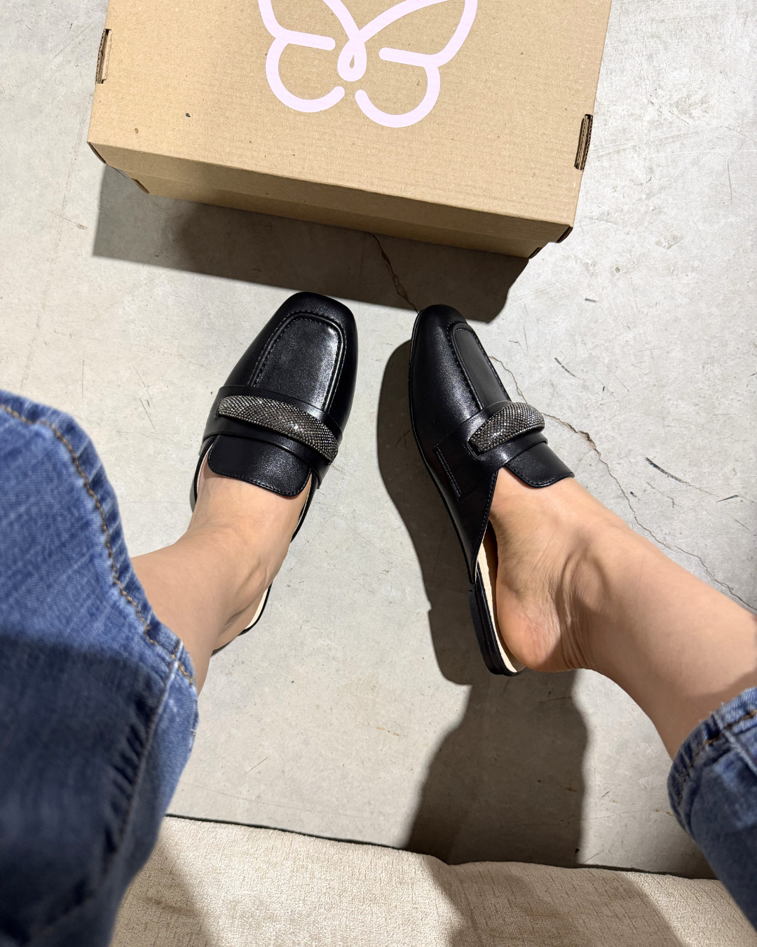 226AR Casual Sintético Negro