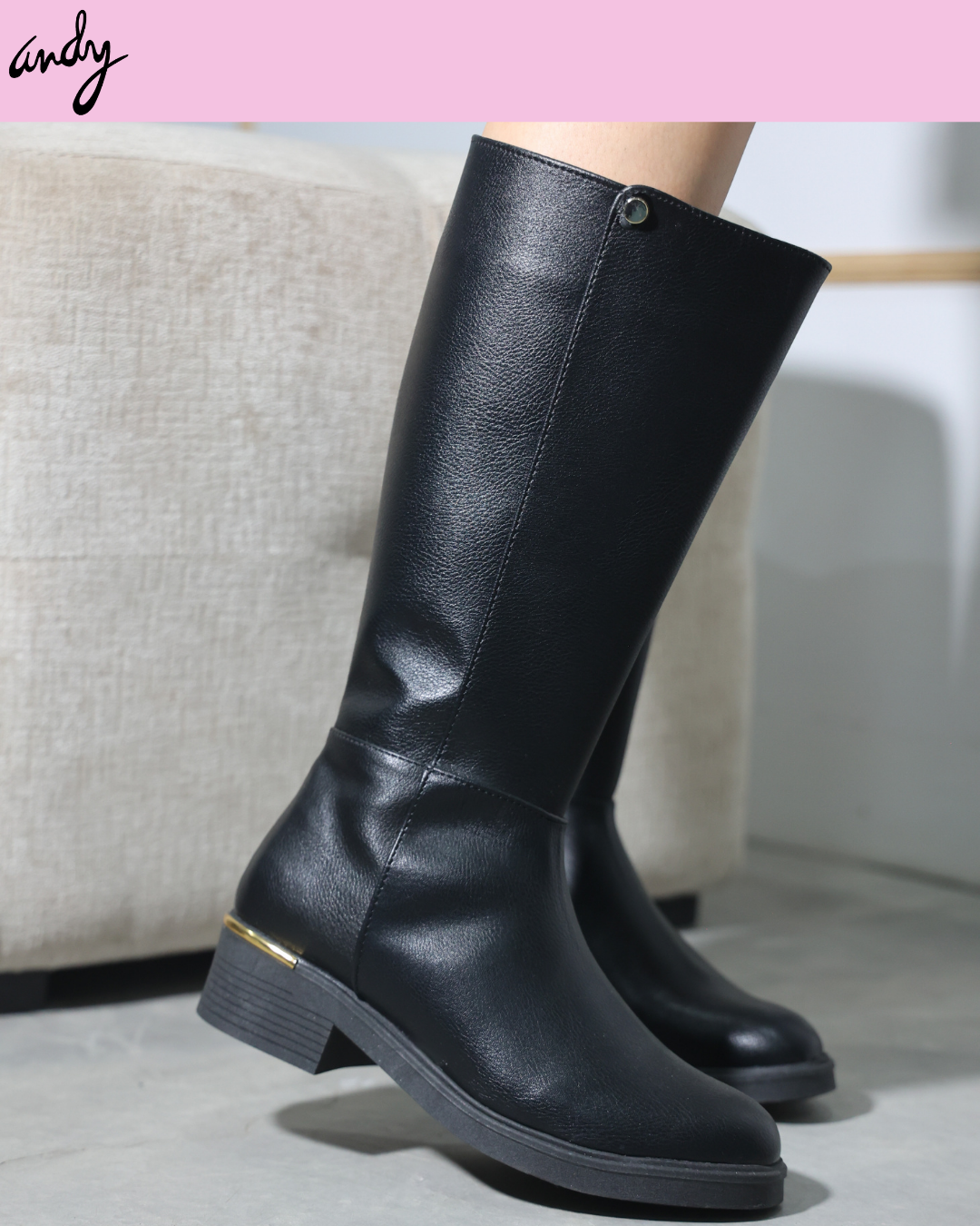 901DF Bota Sintético Nairobi Negro