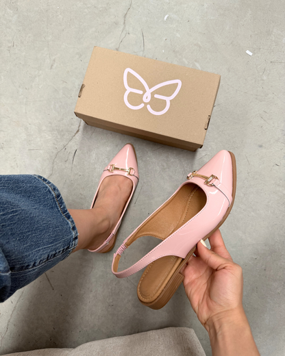 3017R Casual Sintético Charol Magnolia