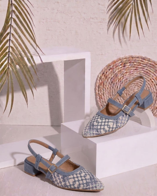 2503R Zapatilla Textil Azul/Curri Cielo