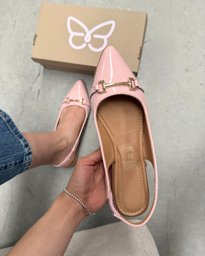 3017R Casual Sintético Charol Magnolia