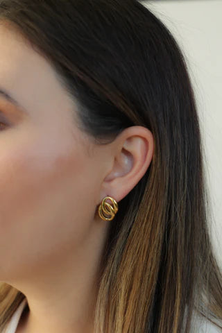 Angelina Aretes Oro