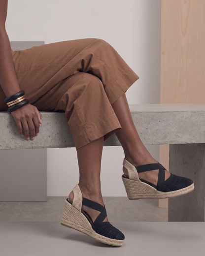 271AR Casual Sintético Textil Negro