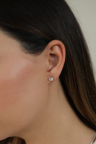 Daria Aretes Oro Pedreria