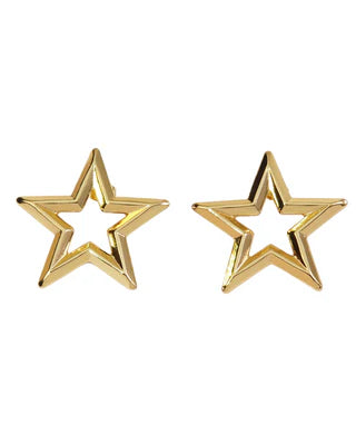 Estrella Aretes Oro