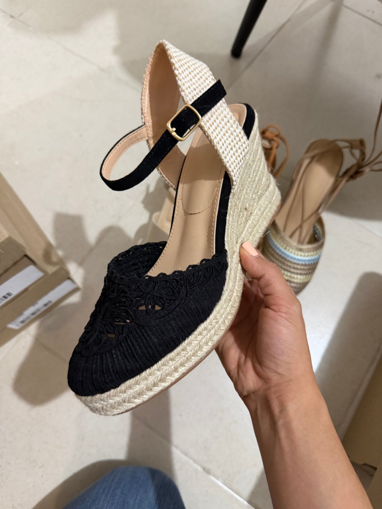 260AR Casual Textil Negro