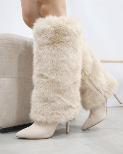 341AR Bota Sintetico Beige