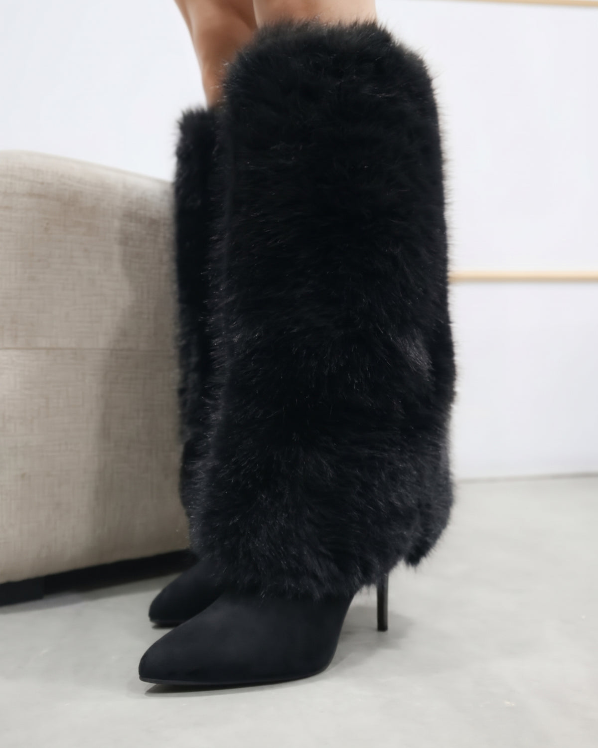 341AR Bota Sintetico Negro