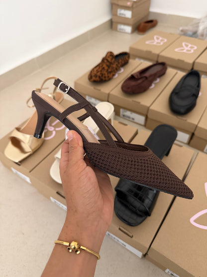 273AR Zapatilla Textil Café