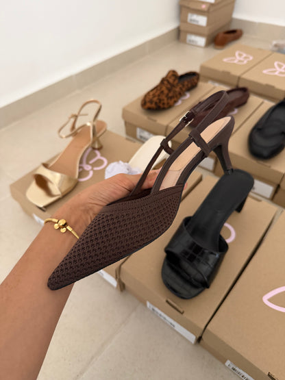 273AR Zapatilla Textil Café