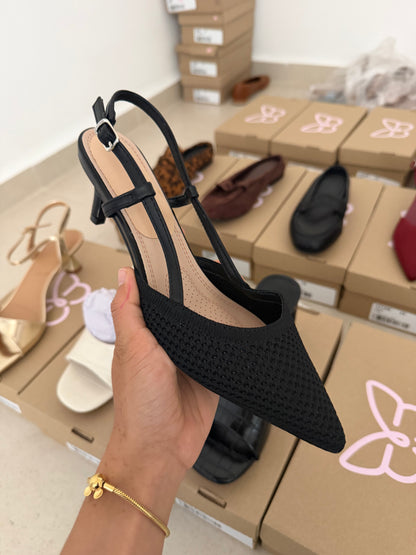 273AR Zapatilla Textil Negro