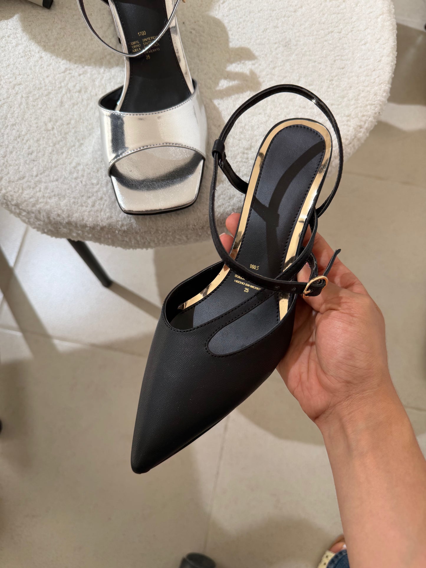 1604L Zapatilla Sintético Negro