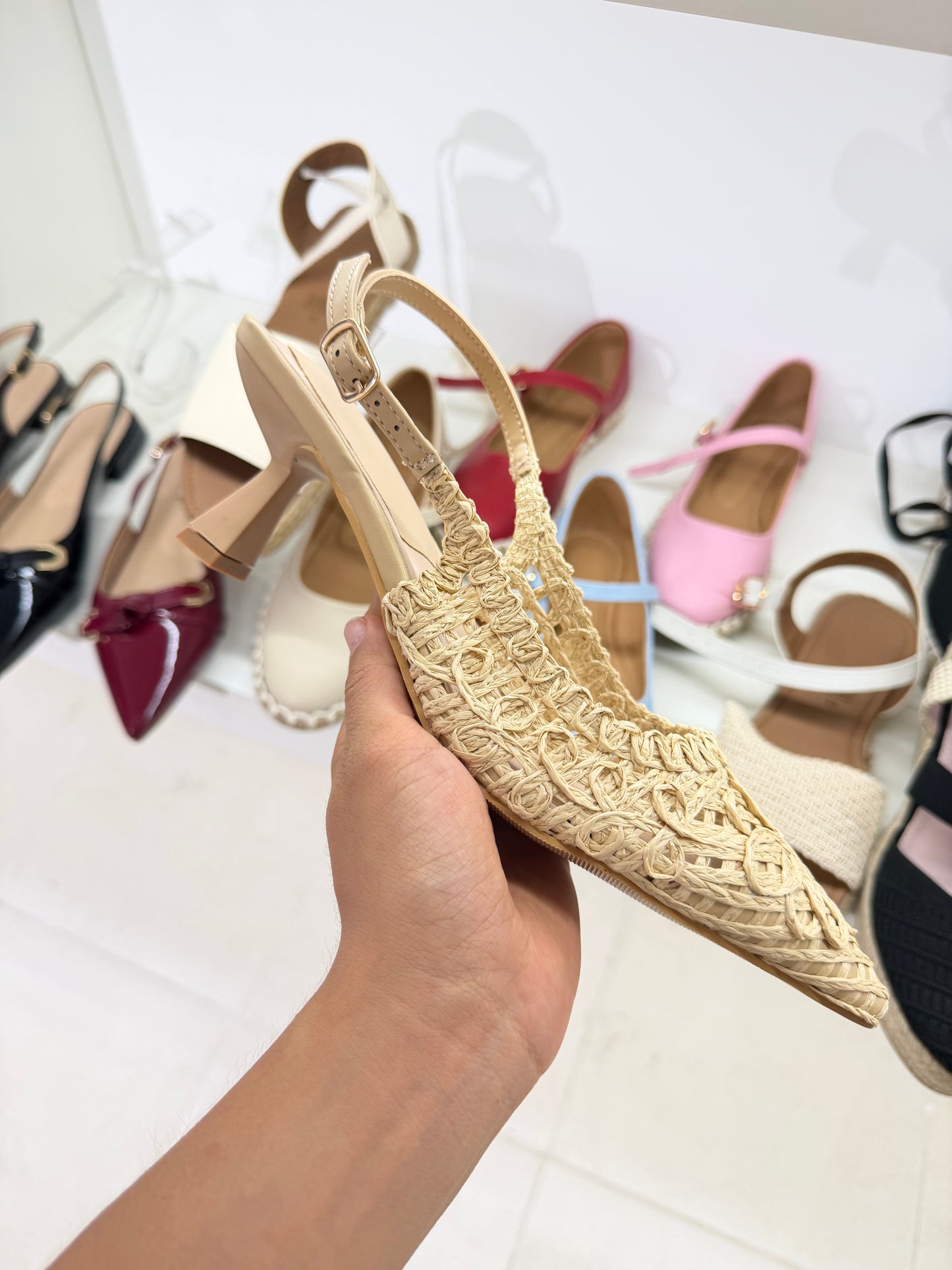 266AR Zapatilla Sintético Yute Natural