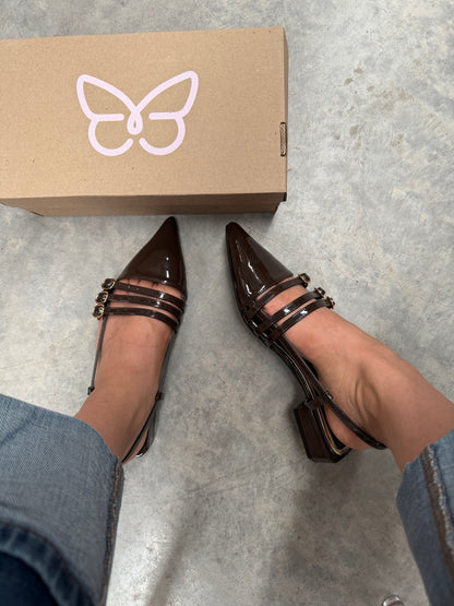 1507 Zapatilla Sintético Charol Testa