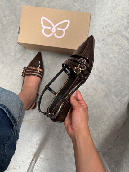 1507 Zapatilla Sintético Charol Testa