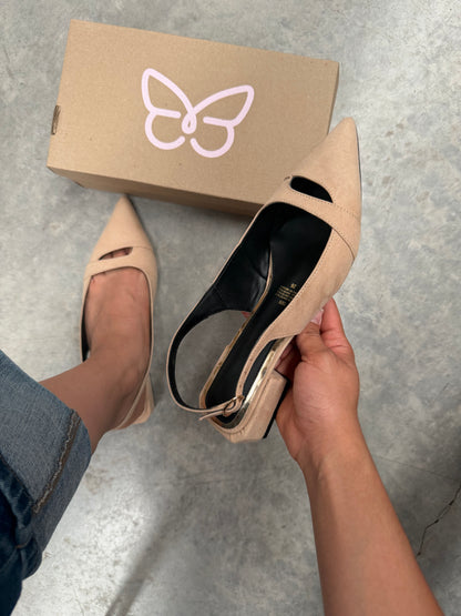 1509 Zapatilla Sintético Durazno Arena