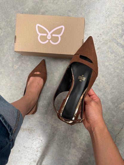 1509 Zapatilla Sintético Durazno Madera