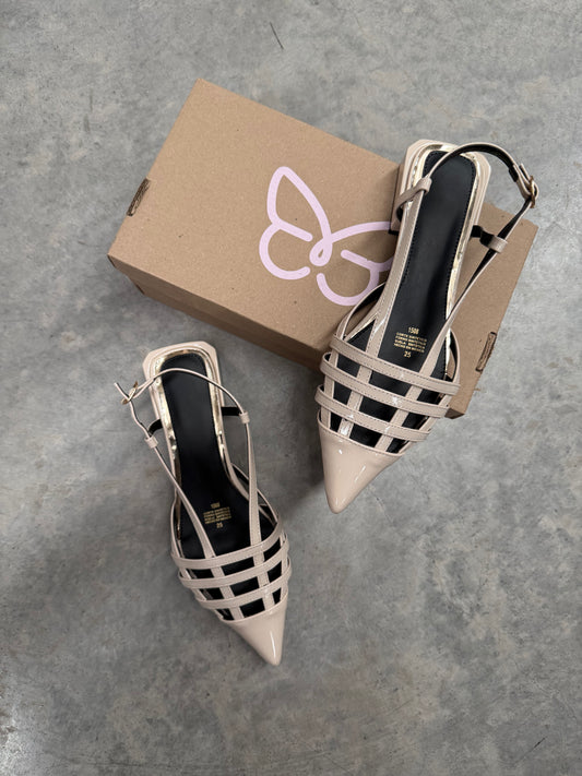 1508L Zapatilla Sintético Charol Miga