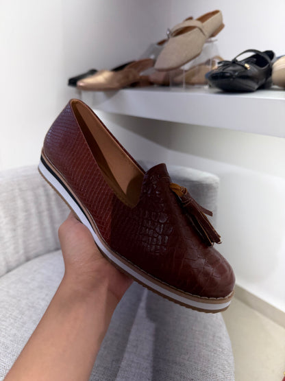 6016R Casual Sintético Croxa Brandy