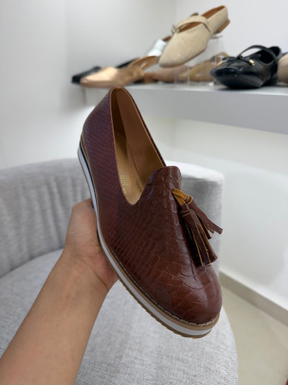 6016R Casual Sintético Croxa Brandy