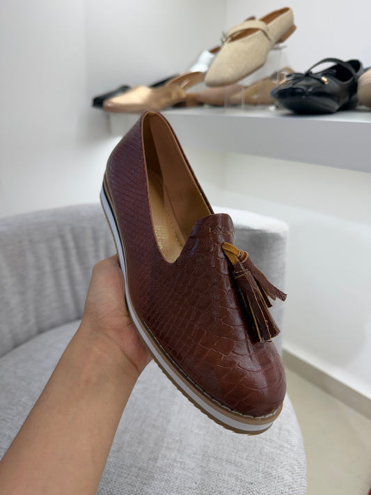 6016R Casual Sintético Croxa Brandy