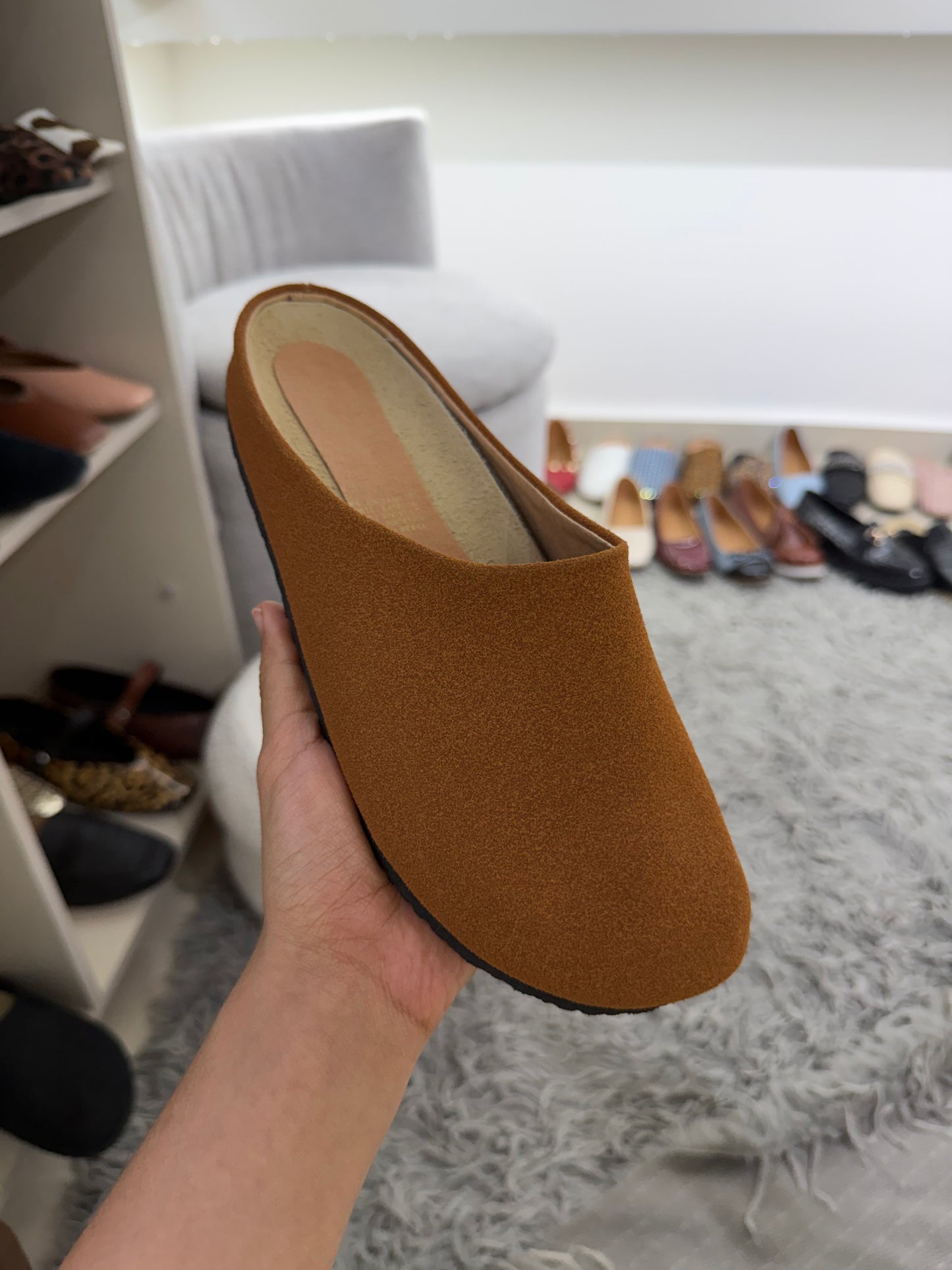 722N Casual Sintético Carnaza Tan